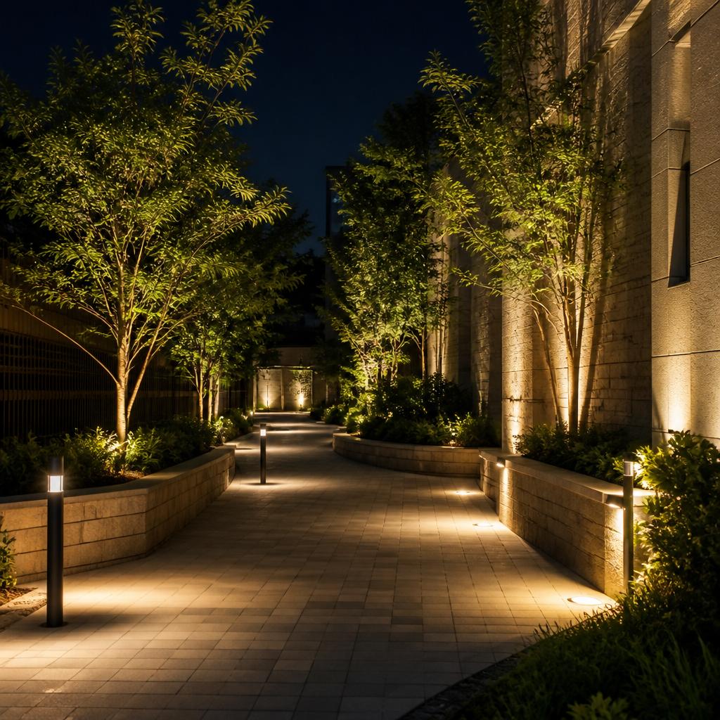 照明計画で夜も安全に